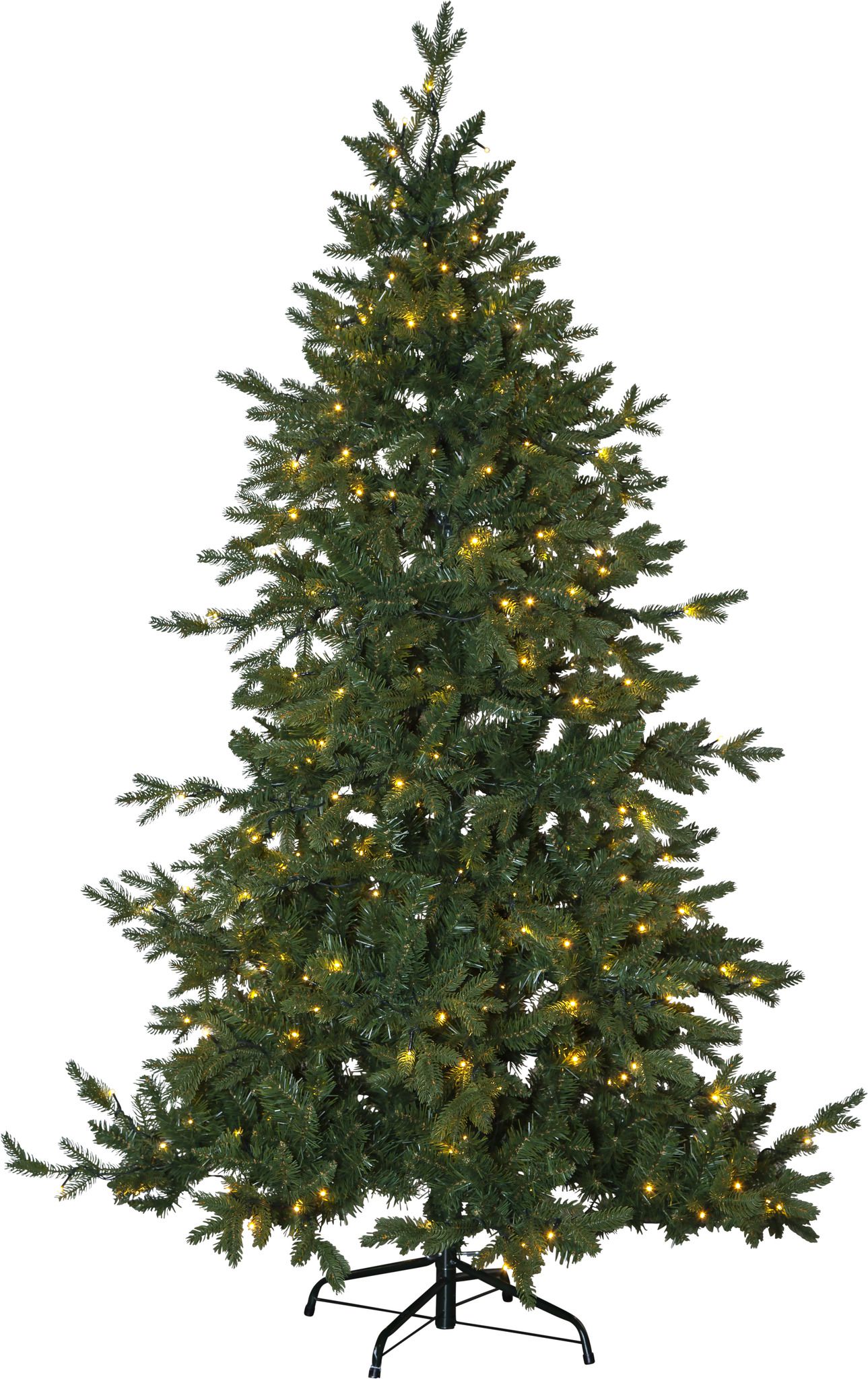 Weihnachtsbaum mit LED Larvik 270 - Outdoor, Grün, 270 LED