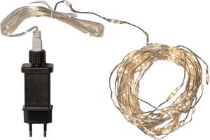 Lichterkette Dew Drop - IP20, Warmweiss, 100 LED