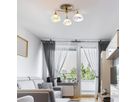 LED Deckenleuchte 3-flg Varna - LED fest verbaut, 2700K, warmweiss