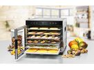 Dörrautomat DA 950 - Dörrautomat, Edelstahl/schwarz, 600W, LCD-Display