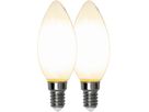 LED Lamp E14 Frosted Duo Pack - E14, 470Lm, 4.5W, 2700K