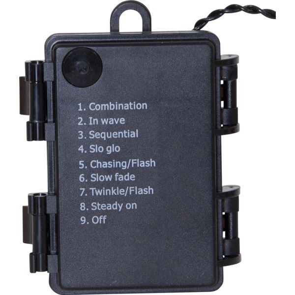 Lichterkette Diamond Star Light - IP44, Multi, 80 LED's, 600cm