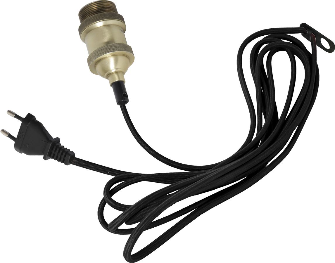 Lampenaufhängung E27 Archaic - E27, Oxid, 230V AC