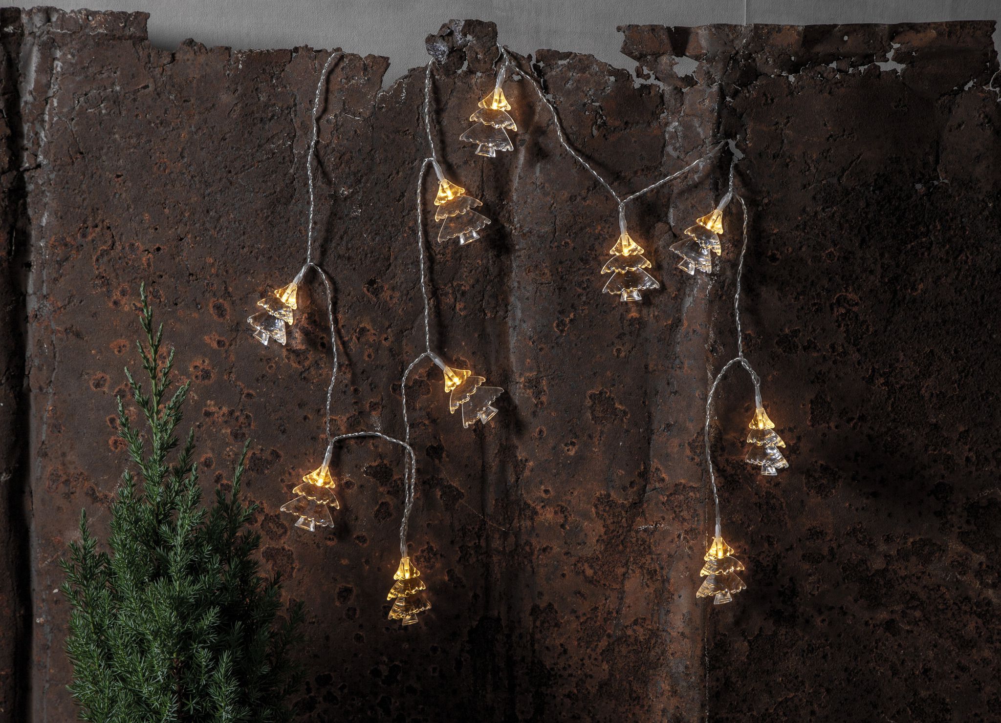 Lichterkette Izy - IP20, Transparent, Warmweiss