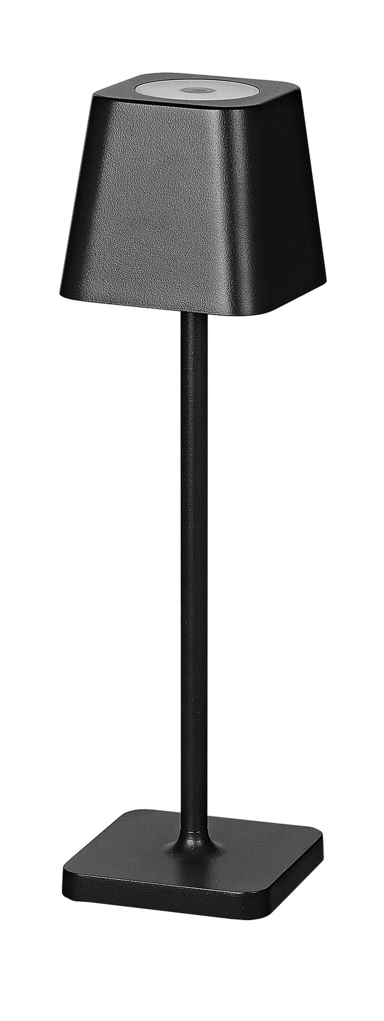 Akku Tischleuchte USB-C HELIOS Schwarz - IP54, Warmweiss, 220lm