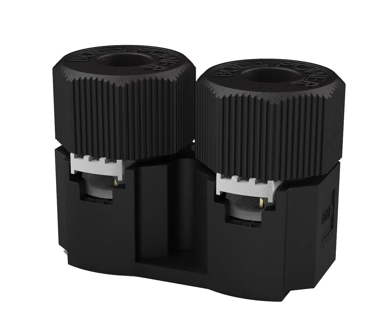 24V Doppelverteiler - 24V, 36W, IP67, 2-Weg Verteiler mit Schraubverschluss