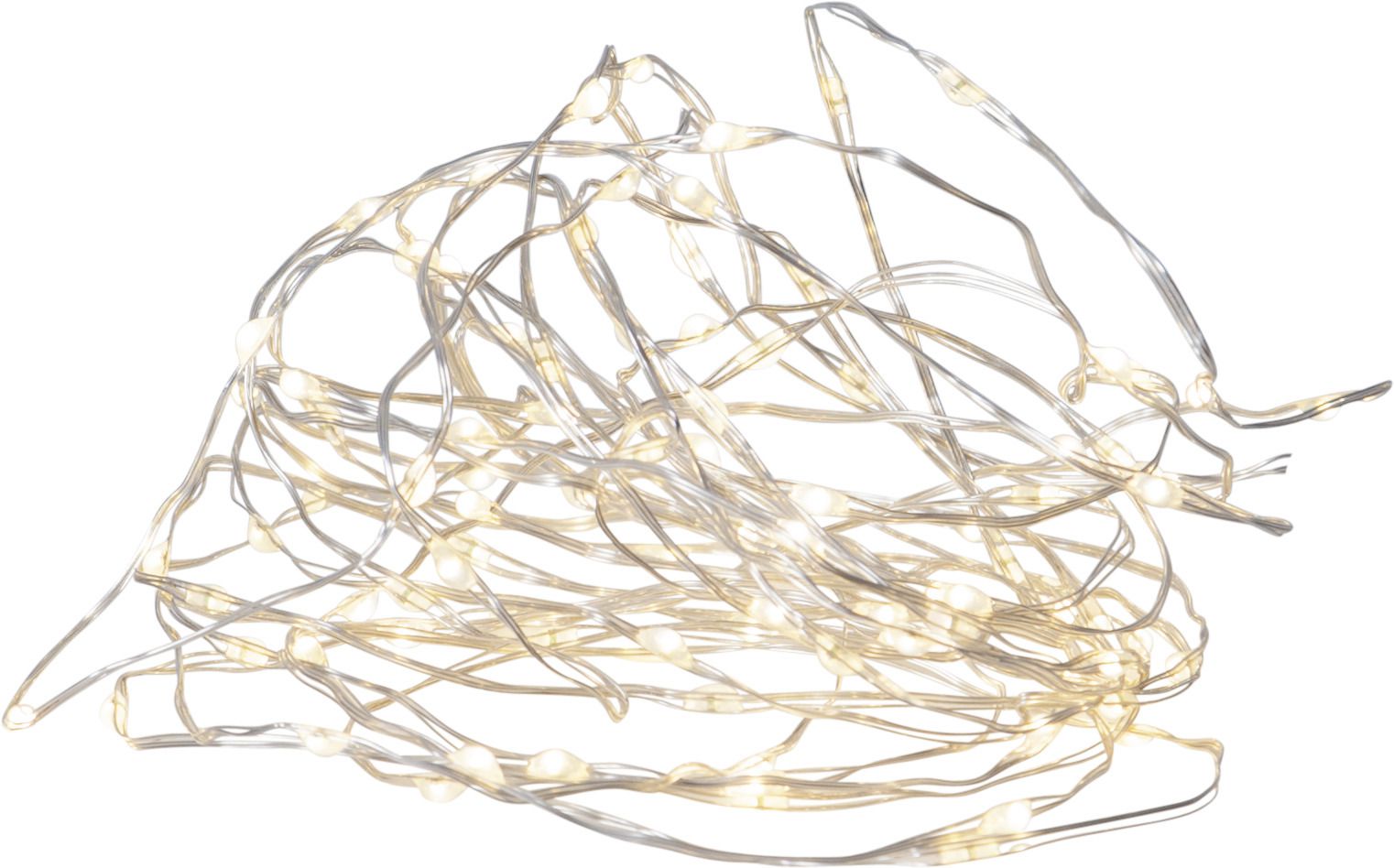 Lichterkettte DEW DROP silber 5m daylight - Lichterkettte DEW DROP silber 5m daylight