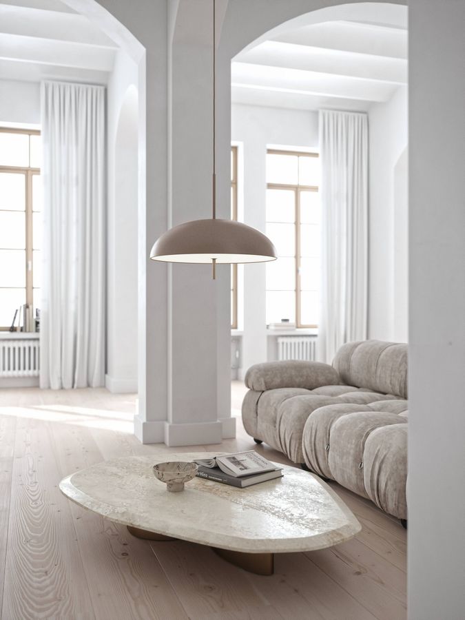 Versale 50, Pendelleuchte, Braun - E27, max. 30W, IP20