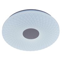 LED Deckenleuchte Porto mit Kristalleffekt d: 48cm - LED fest verbaut, 2700-6500K, warm-kaltweiss