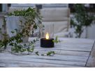 Solar Laterne Puloun - Schwarz, Lichtfarbe Warm Gelb