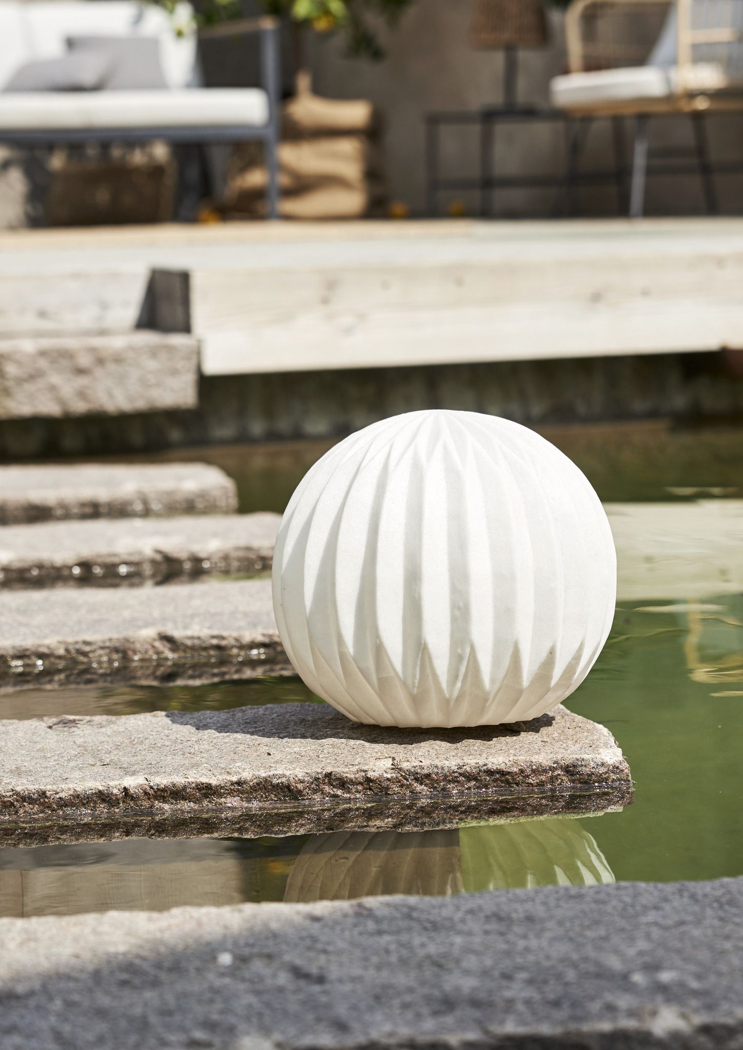 Outdoor Dekoration Sandy - IP44, Warmweiss, 1 LED