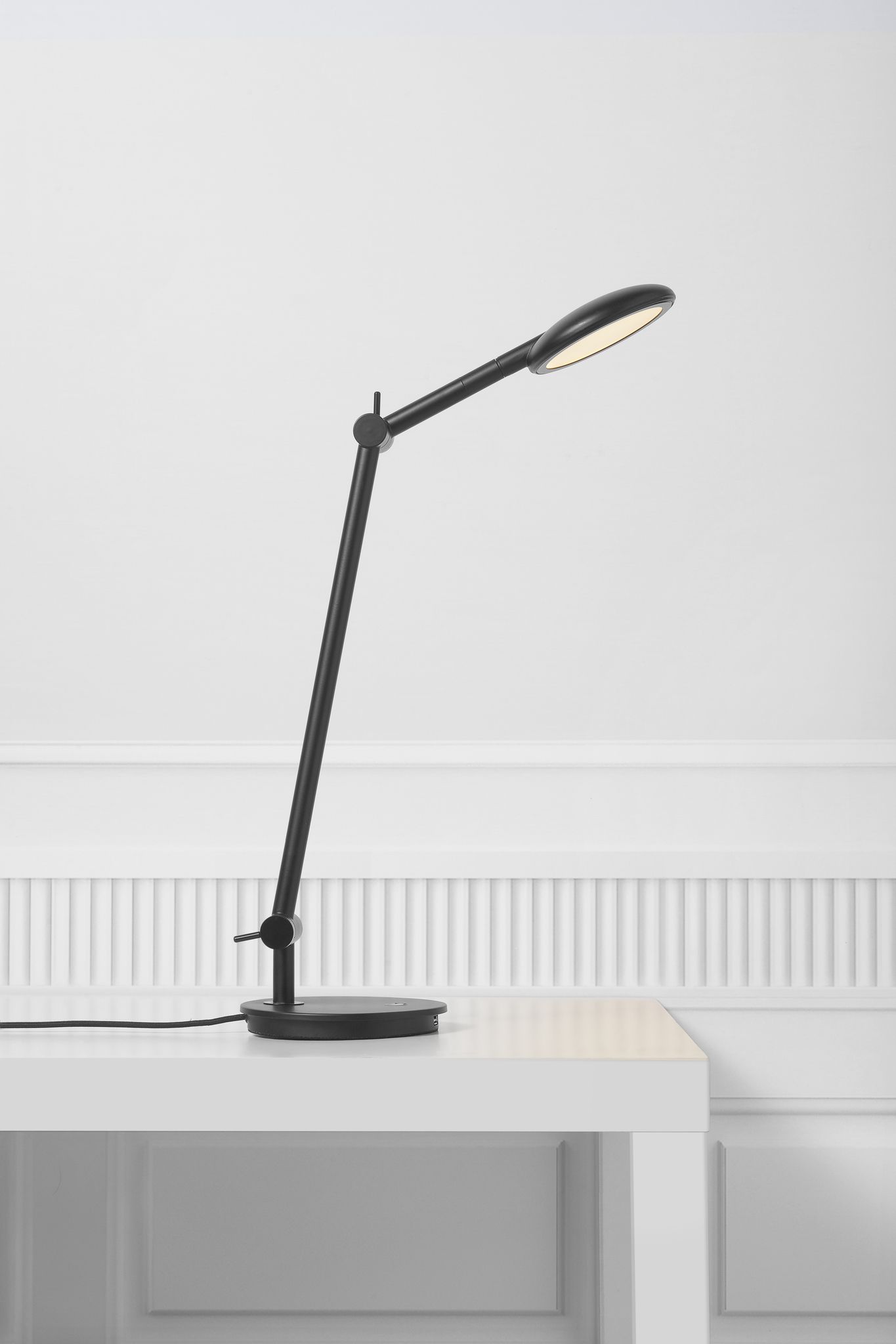 Bend, Tischleuchte, Schwarz - IP20, LED Modul