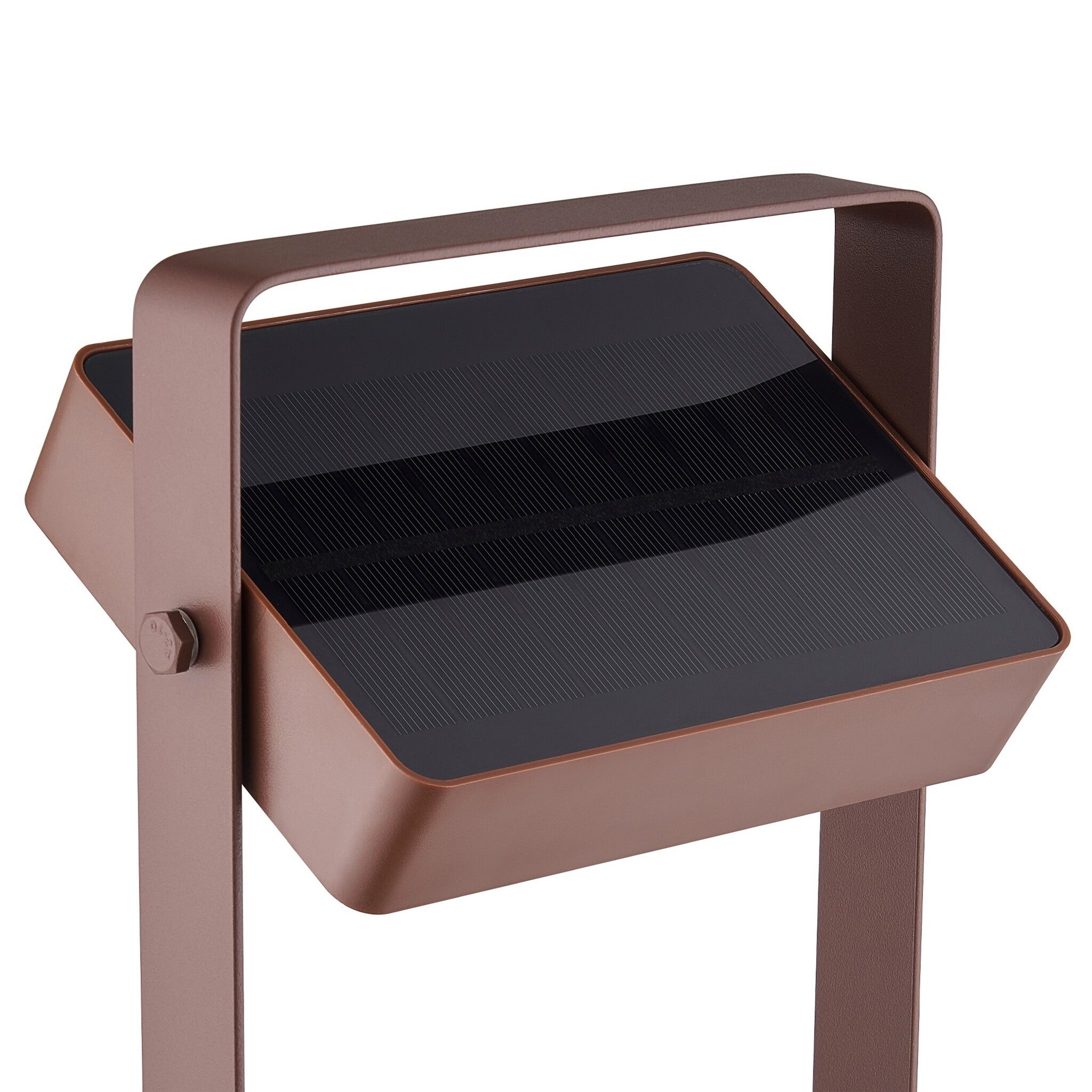 Akkuleuchte Saulio Solar  Braun - 3.5W, LED-Modul, IP44