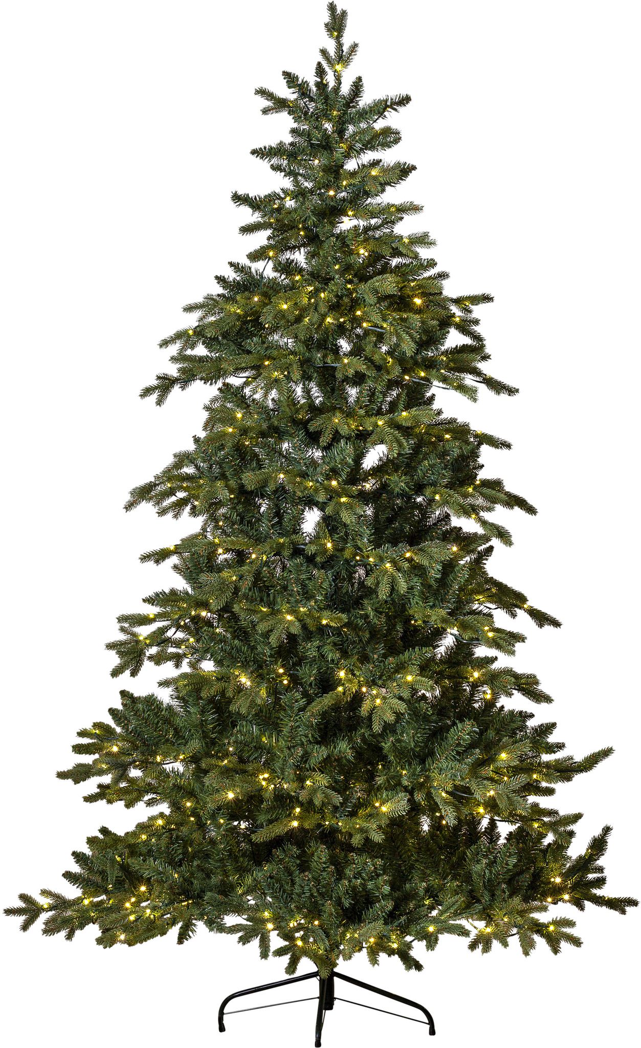 Künstlicher Weihnachtsbaum LED Larvik 700 - Grün, 700 LED's, 210.00cm Höhe