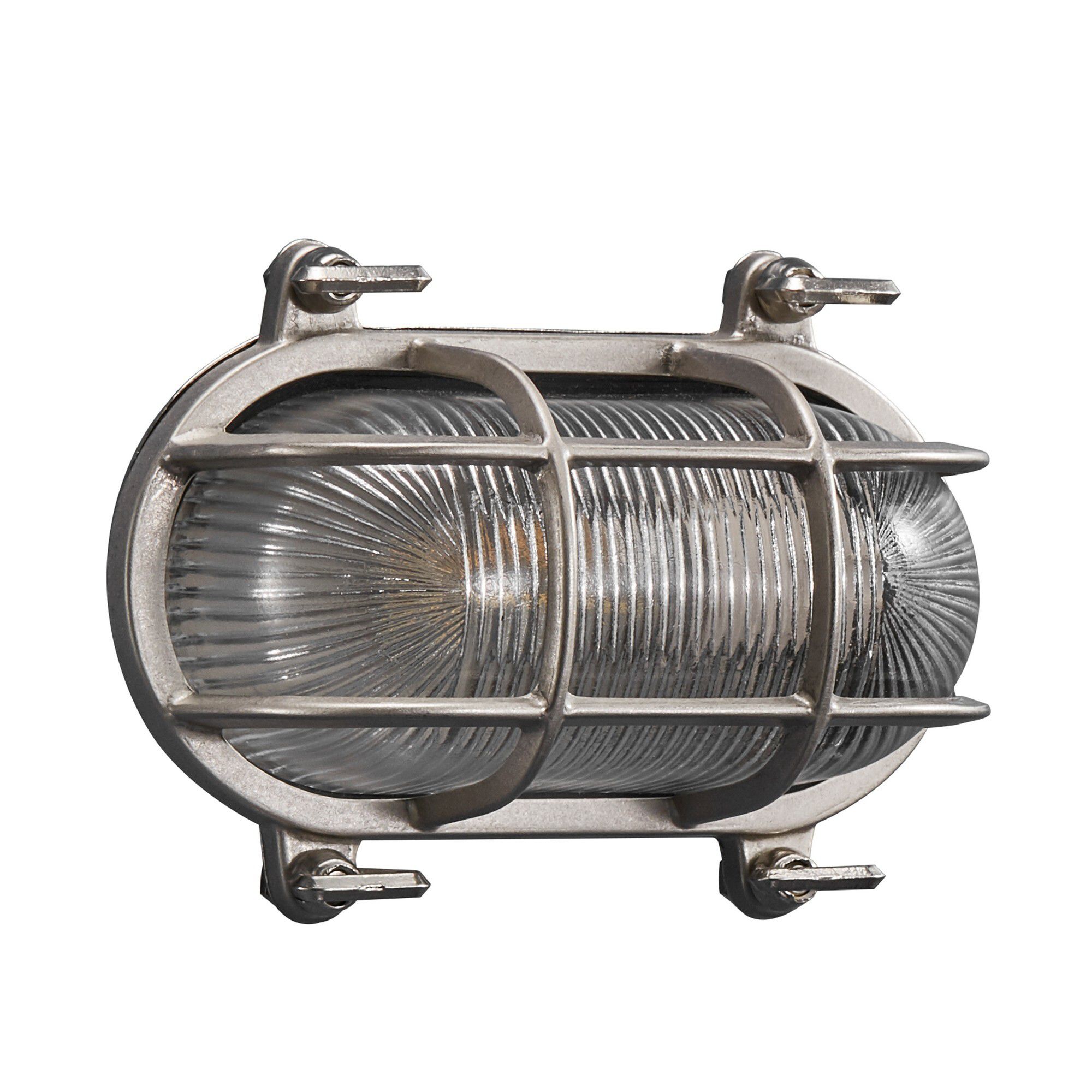 Helford,Wandleuchte, Nickel - E27, max. 12,5W, IP64