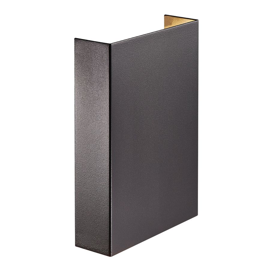 Fold 15, Wandleuchte, Schwarz - LED Modul, 2X3,5W LED, IP54
