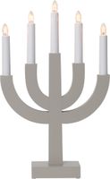 Kerzenleuchter Selma - IP20, Beige, Warmweiss