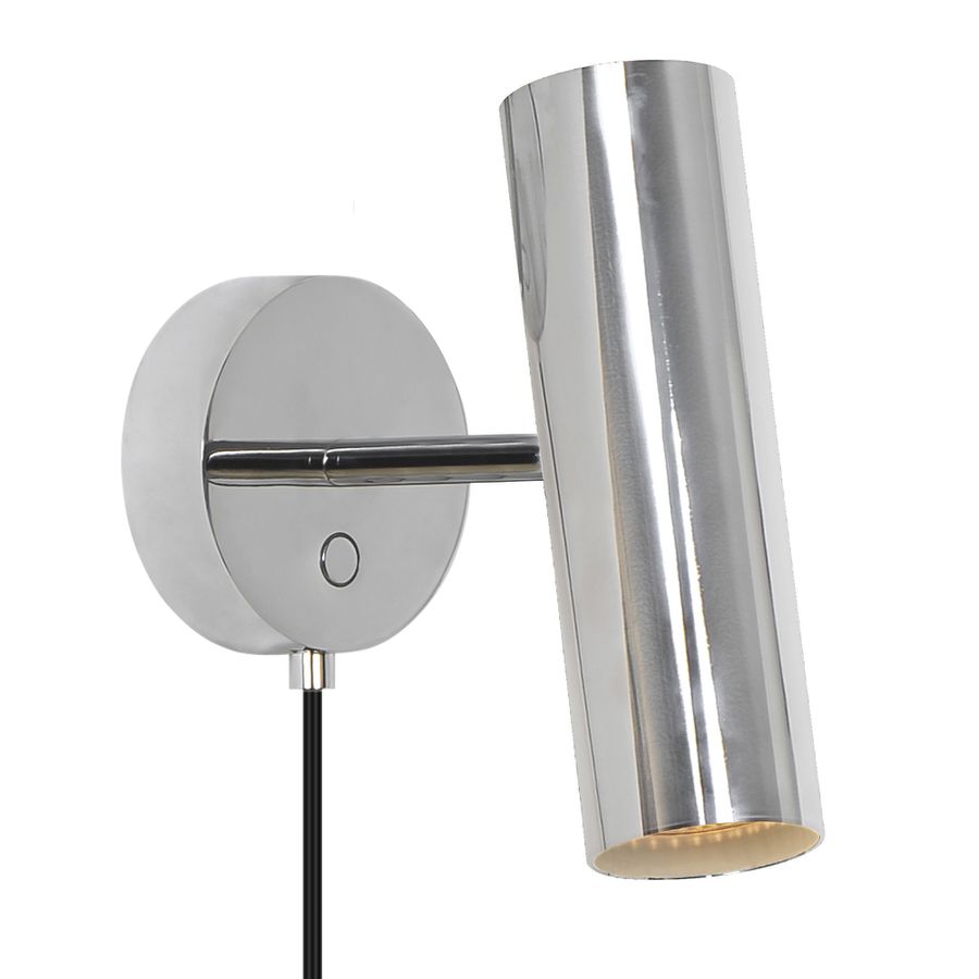 MIB 6 Wandleuchte Chrom - 20W, GU10, IP20