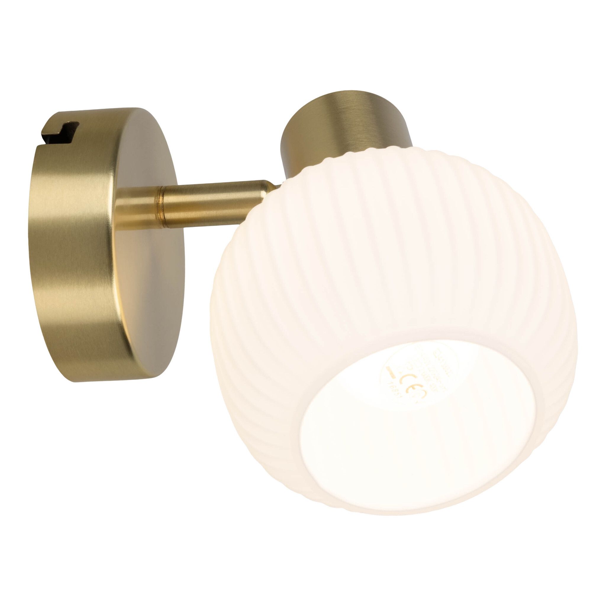 1er Spot Wand-/Deckenleuchte LEARTA exkl. Leuchtmittel - E14, IP20, 230V