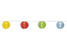 Lichterkette Festival Netzbetrieben - IP44 - Stecker IP55, Warmweiss, 10 LED's, 450cm