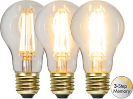 LED Leuchtmittel E27 A60 Soft Glow 3-step memory - E27, 700Lm, 6.5W, 230V
