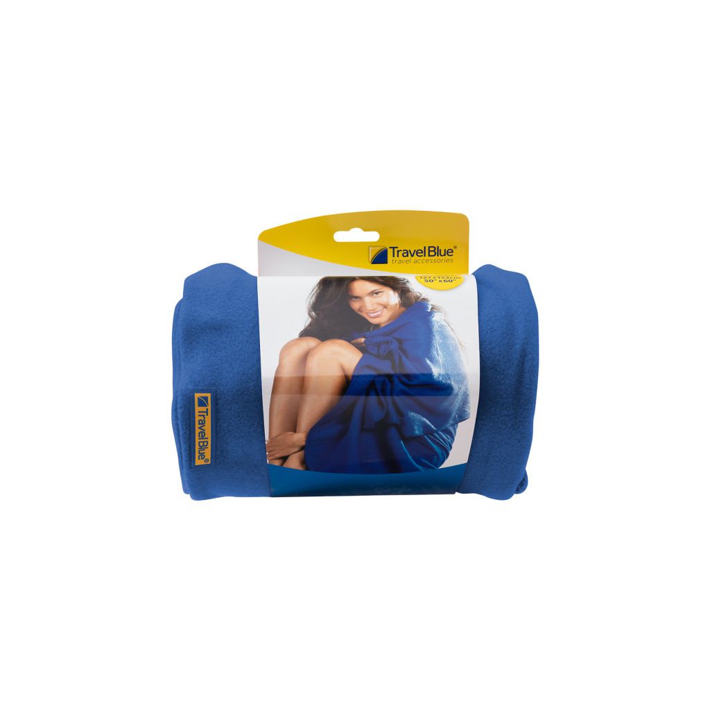 Travel Blanket - blau, 127x152cm, 100% Polyester