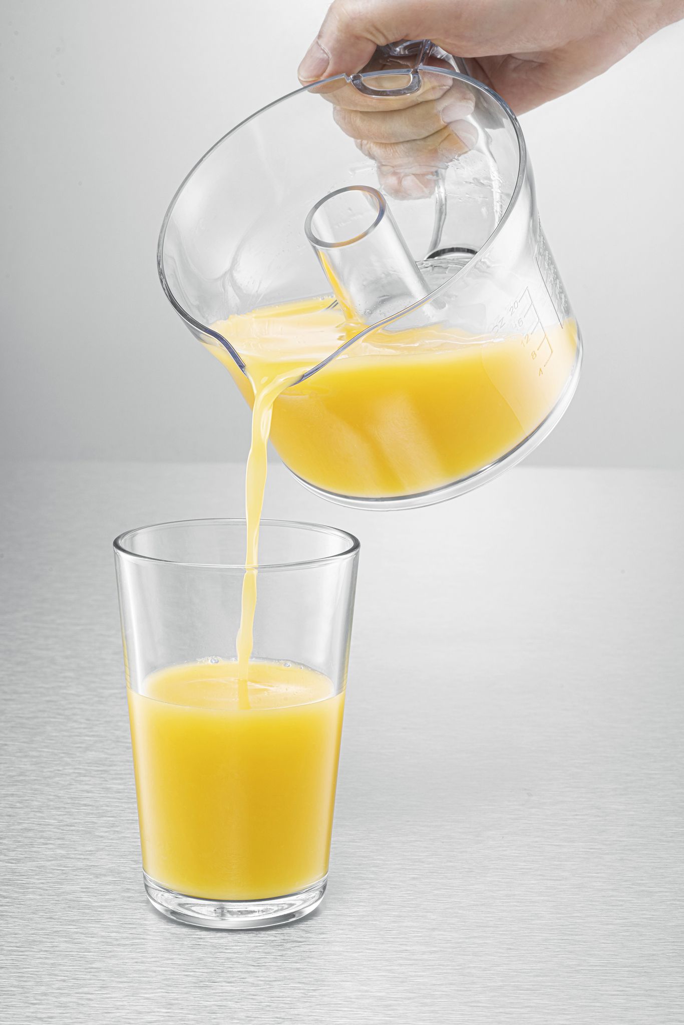 ZITRUSPRESSE ZP 50 - Zitruspresse, Edelstahl/schwarz, 30W