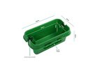 Pulvérisation par câble DRI BOX, petite - Kunststoff grün, IP55, 2x Kabeleinführung  mit Zugentlastung, L=200mm, B=90mm, H=90mm