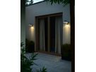 Solar-Wandleuchte Justina Antrazit - 5W, 3000K, 400lm, IP44