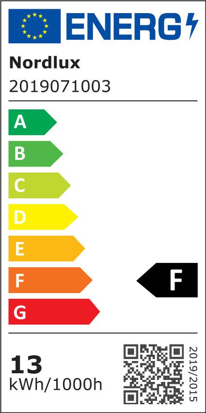 Asbol Kubi, Wandleuchte, Schwarz - LED Modul, 2X5W LED, IP44