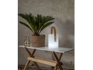 Outdoor-Laterne LUCIE - Weiss, 34 x 17 cm, warm&kaltweiss, wiederaufladbar