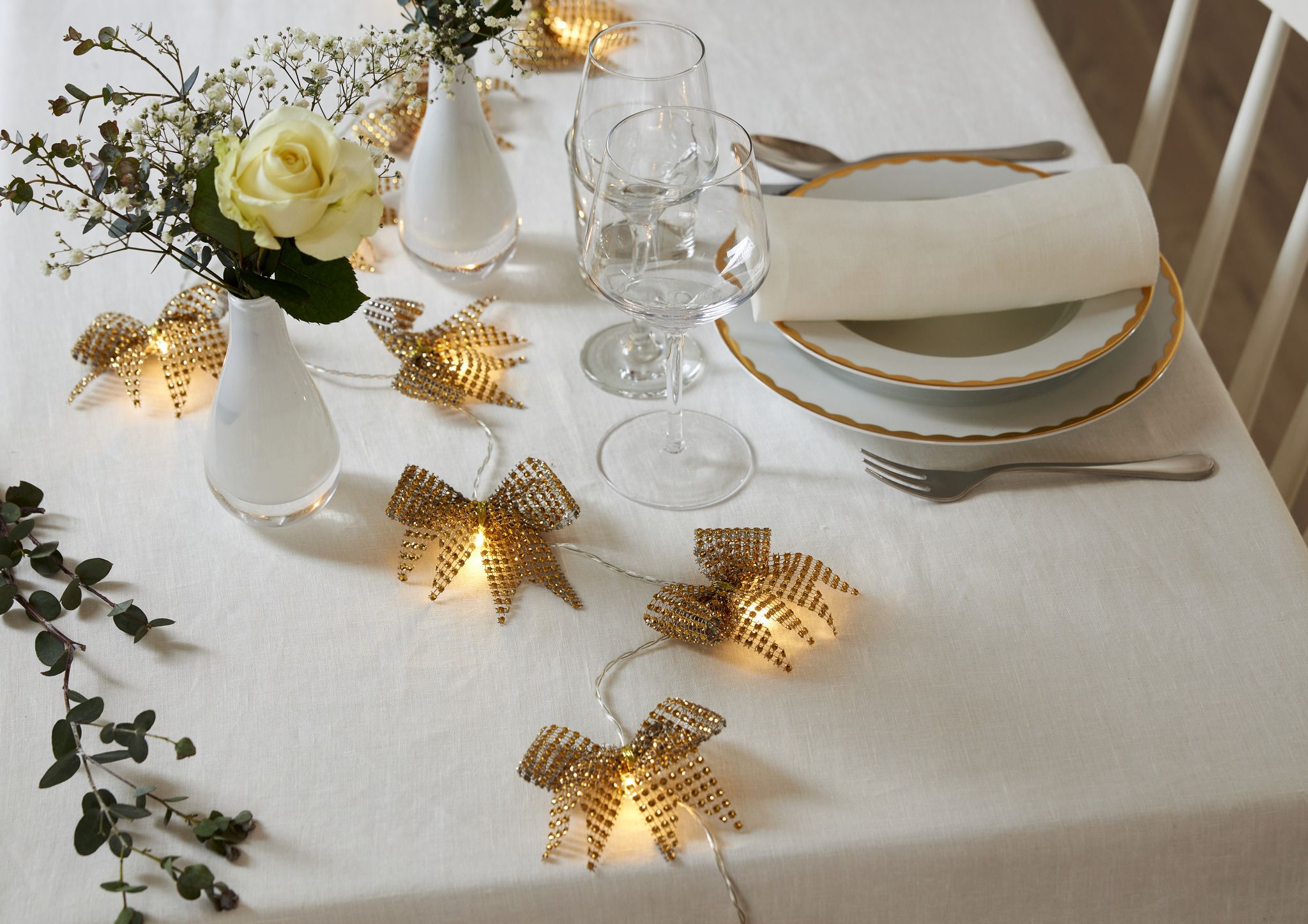 Lichterkette Bowie - IP20, Warmweiss, 10 LED'S