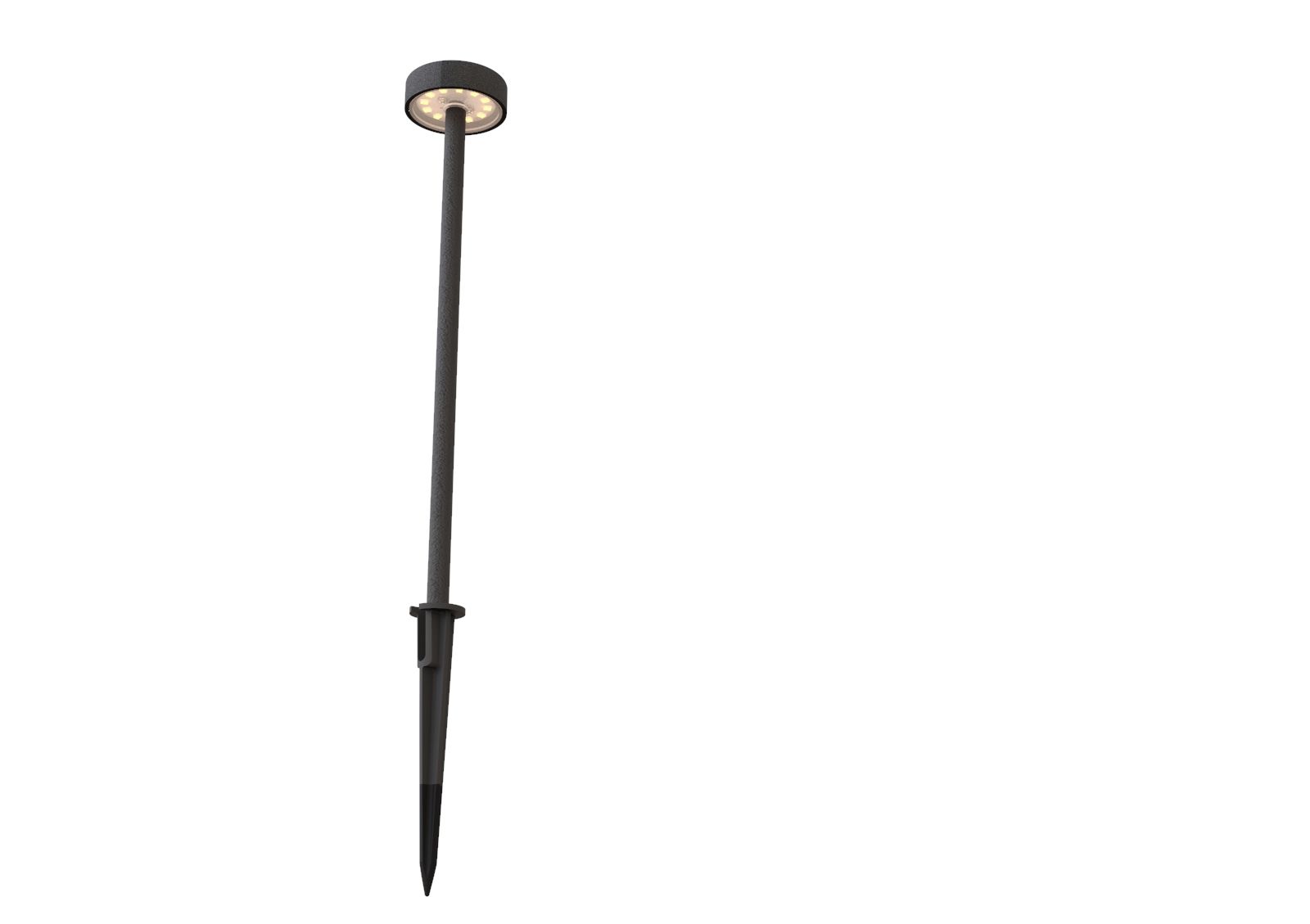 24V Erdspiess Wegleuchte Duopack - 24V DC, 2x1.5W, 2x150lm, 3000K, IP65, anthrazit