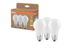 Triopack Osram LED Leuchtmittel Classic A60 E27 frosted - E27, 3.8W (=60W), 2700K, 806lm, 230V