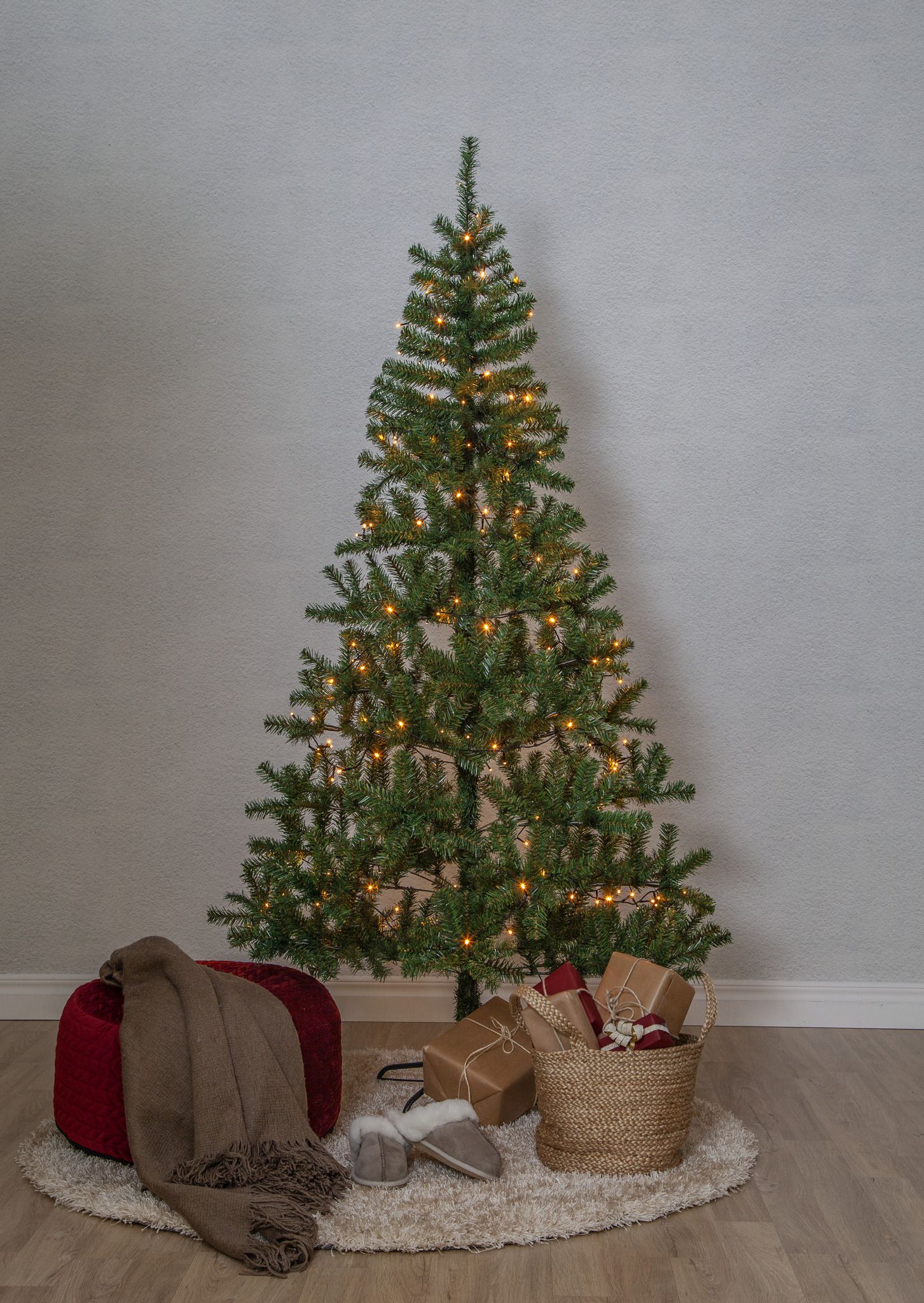 Weihnachtsbaum mit LEDAlvik - Grün, 180LED, 210cm Höhe