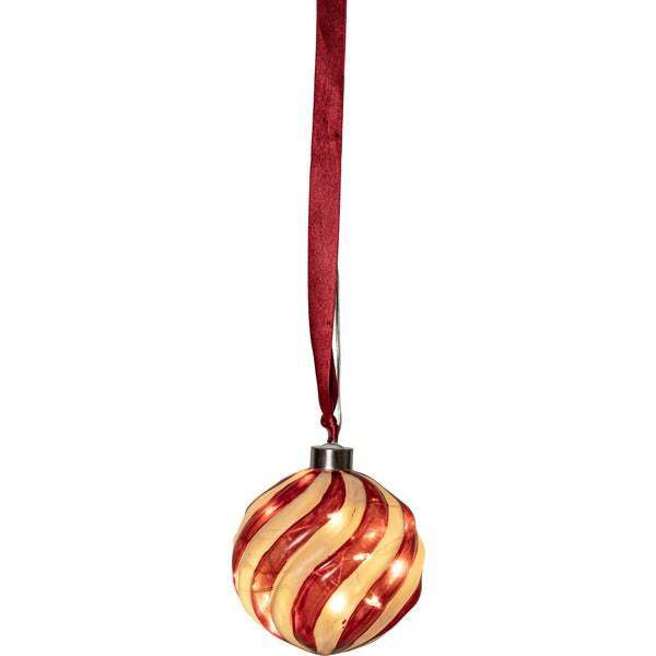 Glas Bauble Polka - IP20, LED