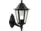 Cardiff, Wandleuchte, Schwarz - E27, max. 60W, IP44