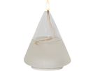 Laterne Flamme Float - Indoor, Transparent, 15.5 cm höhe, Timerfunktion