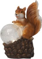 Solar Decoration Squirrel - Multi, Lichtfarbe Warmweiss