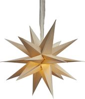 Papierstern December - IP20, Beige