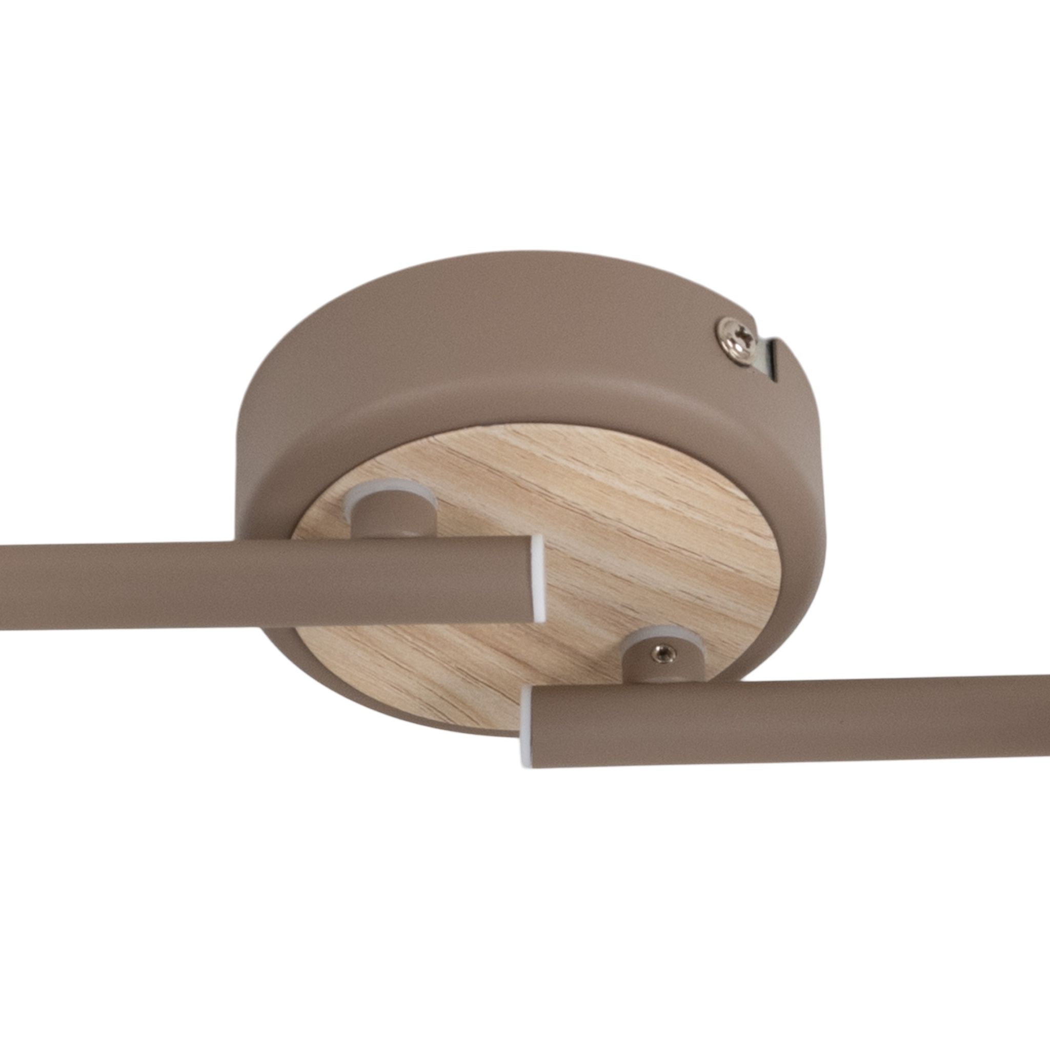 4er Deckenleuchte  MONACO  L: 70cm beige - IP20, E14, Beige