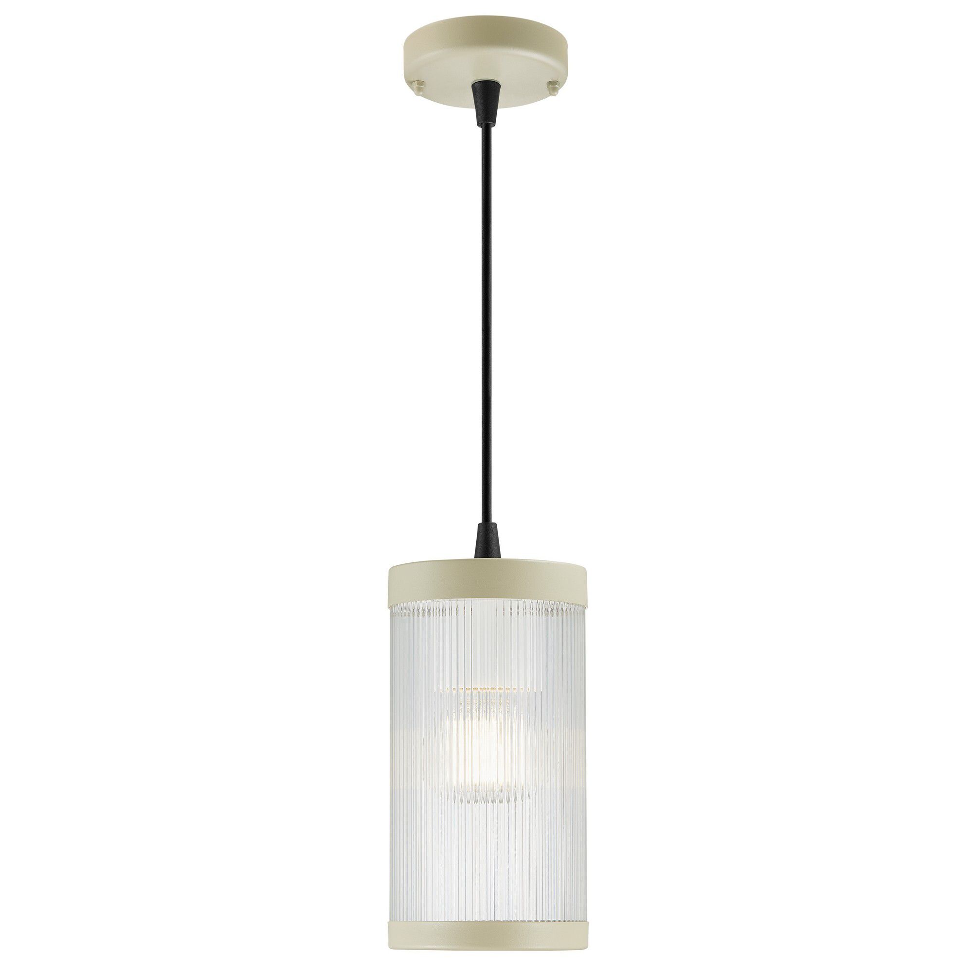 Coupar, Pendelleuchte, Sand - E27, IP54, max.25W