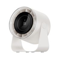 KALYPSO Tisch- und Wand-Ventilator AF02 weiss - 3600mAh, inkl. USB-C Kabel, wiederaufladbar