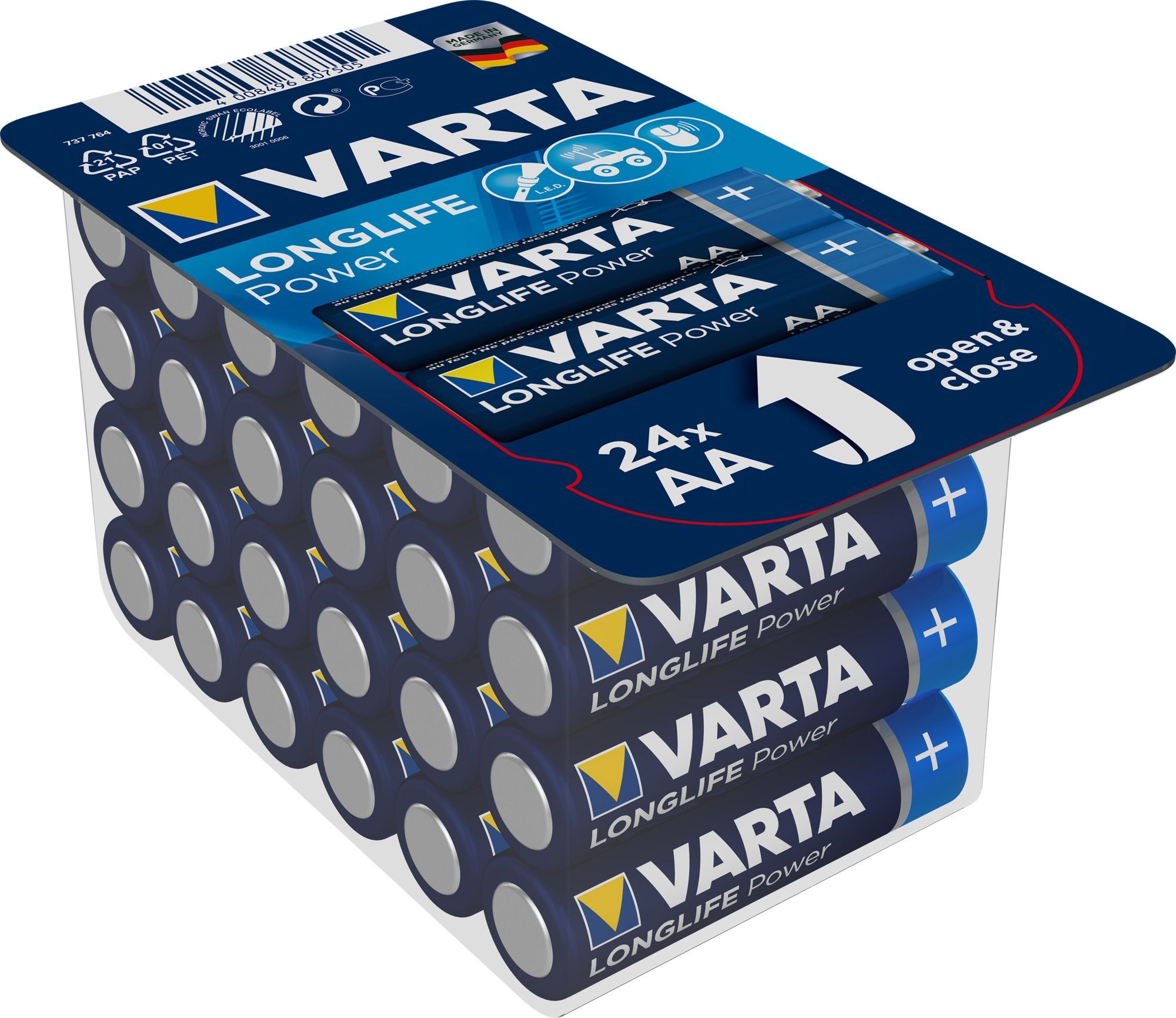 High Energy Batterie AA - 24er Box, VPE 12