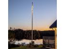 Lichterkette Flagpole Shiny - IP44, Warmweiss,