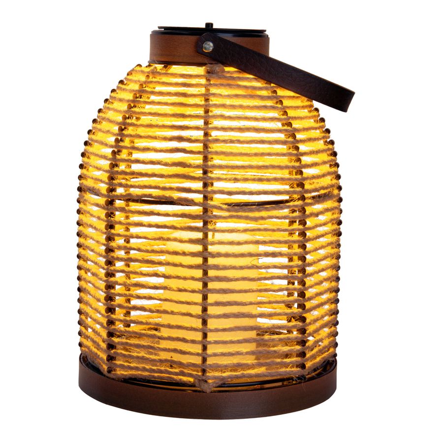 LED Solarleuchte KORBINIAN H: 29 cm - IP44, 0.06W, Warmweiss