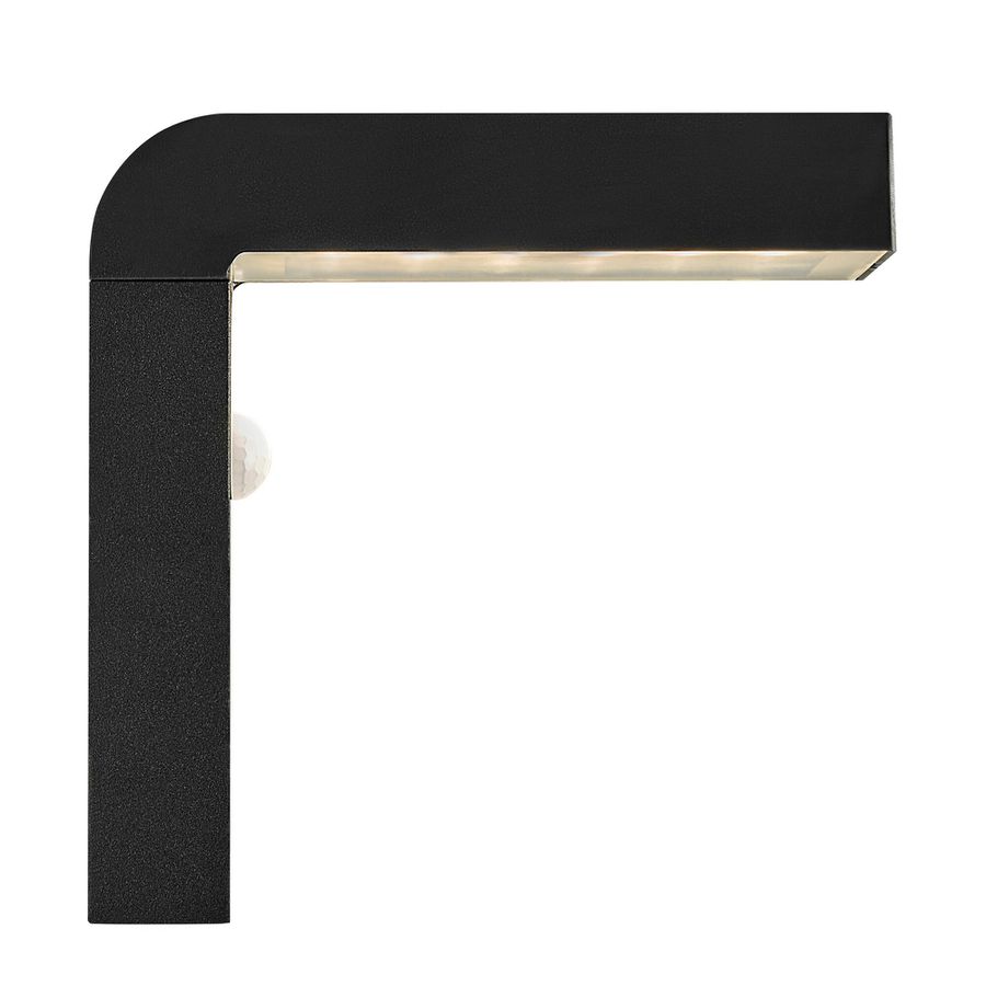 Alya, Wandleuchte, Solar, Schwarz - LED Modul, 5W ,IP44