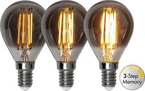 LED Leuchtmittel E14 P45 Soft Glow Smoke 3-step memory - E14, 150lm, 2.9W, 230V