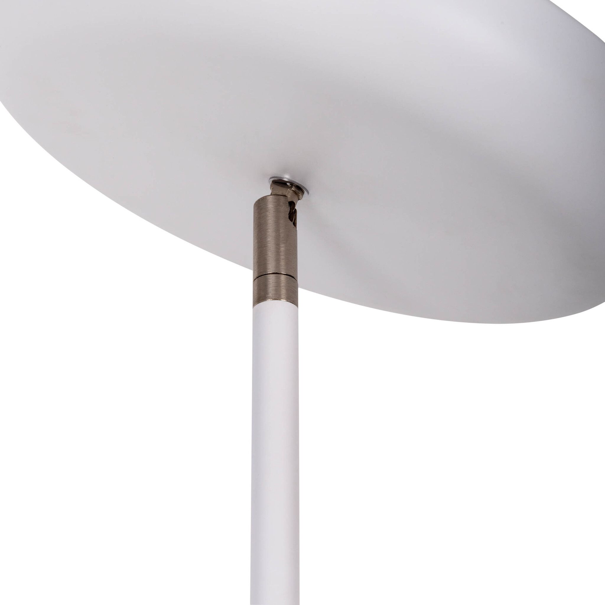 LED Stehleuchte ROMIS mit Lesearm H:180cm weiß - LED-Modul, IP20, 230V