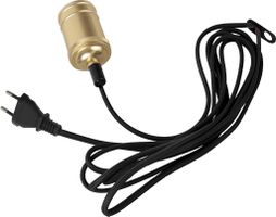 Lampenaufhängung E27 Classical - E27, Messing/gold, 230V AC